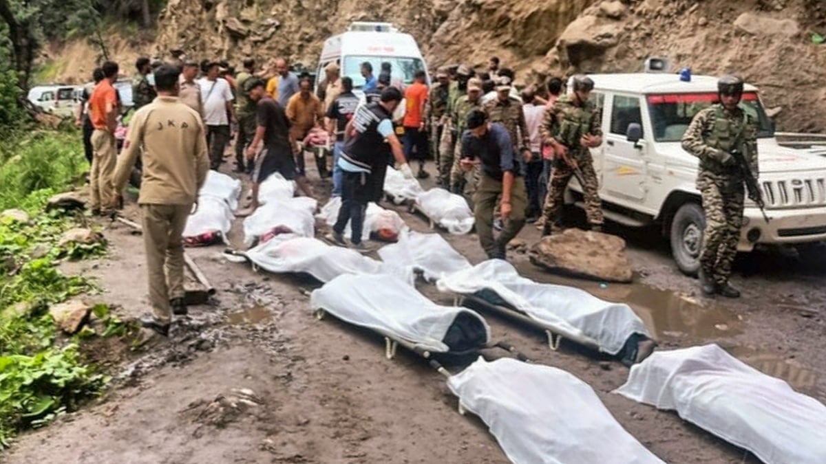 J&K Cloudburst: Rescuers Search For Survivors In Kishtwar; CM Puts Death Toll At 60