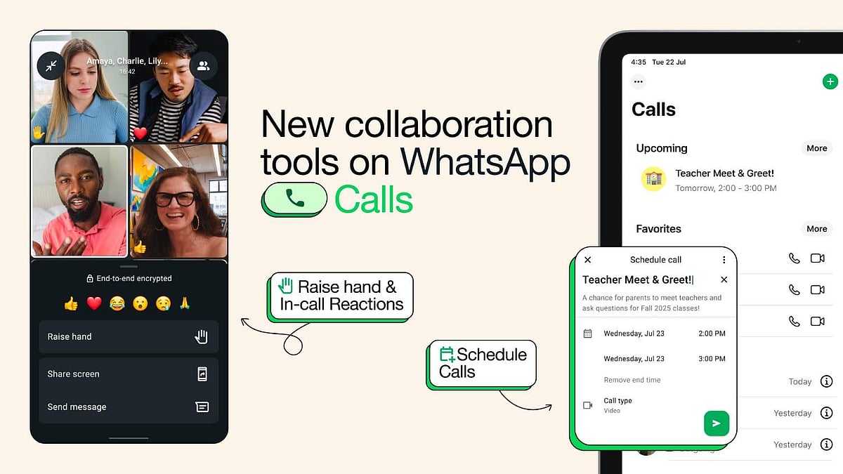 WhatsApp Video Calling Just Got Better - Now Schedule Calls, Raise Hand To Speak