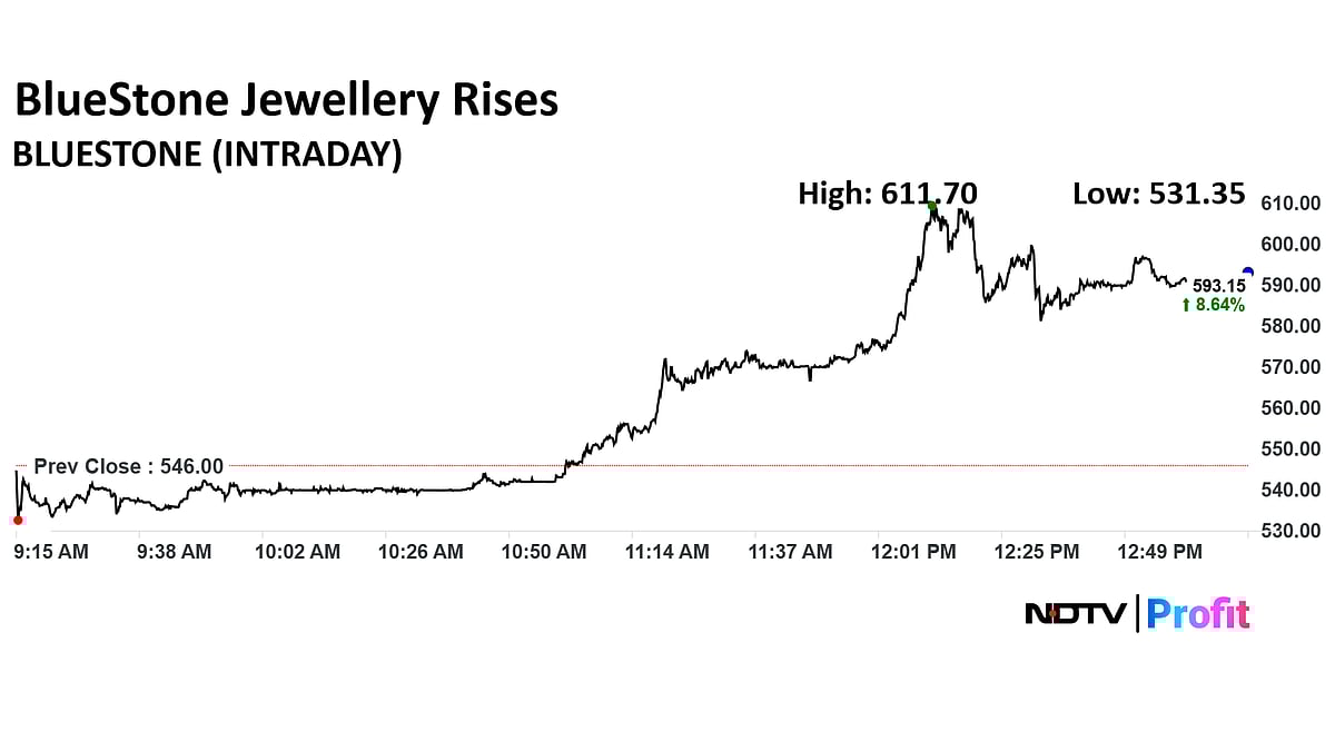 BlueStone Jewellery Share Price Jumps 13% A Day After Listing
