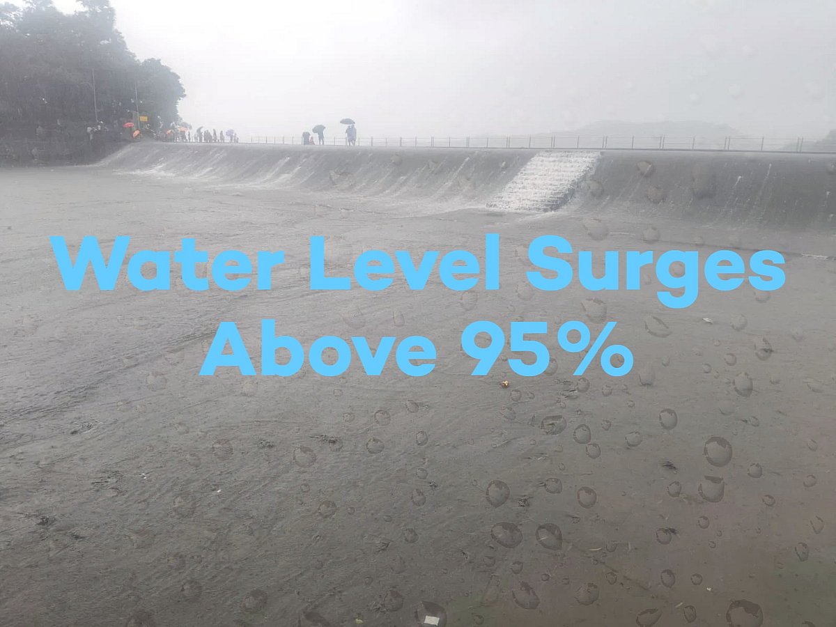 Torrential Mumbai Rains Boost Water Level In Seven Major Lakes Crucial For City's Drinking Water Requirements