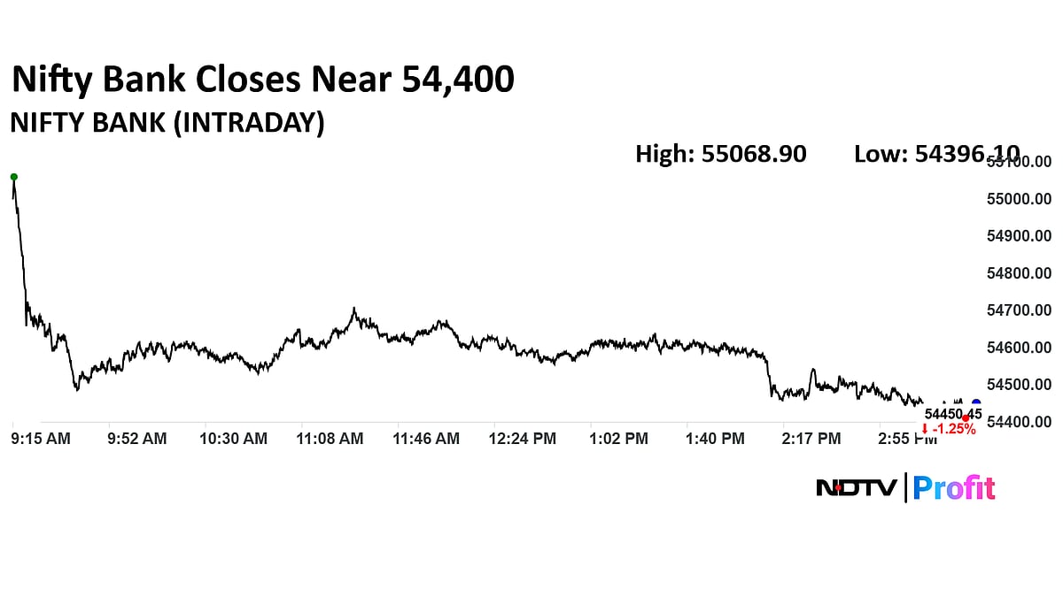 Stock Market Today: Nifty Ends 1% Lower, Sensex Slumps Nearly 850 Points As Tariff Tensions Weigh