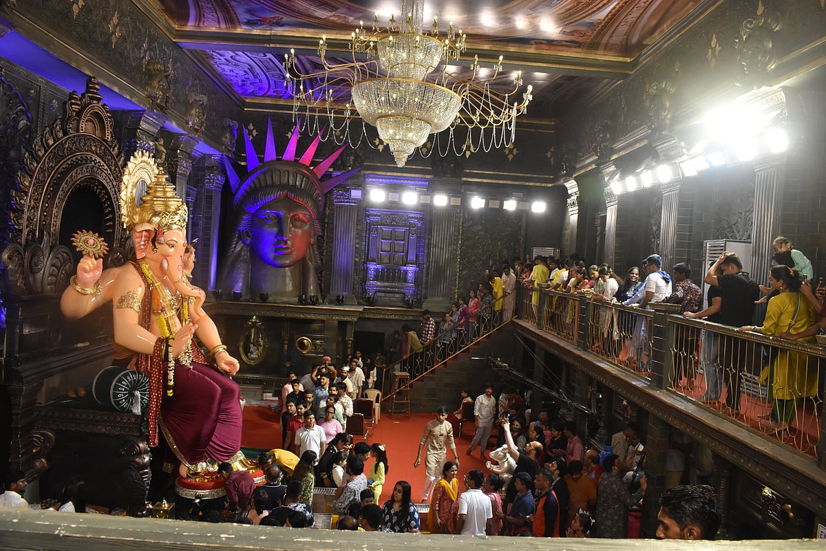 <div class="paragraphs"><p>As the 10-day festival approaches its ends, hearts of devotees are filled with a bittersweet feeling. Even then, look forward to welcoming Gannu in their homes next year once again. (Photo by: Khushi Maheshwari/ NDTV Profit)</p></div>