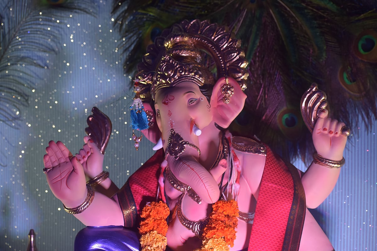 <div class="paragraphs"><p>Bappa's face radiating calm, as if he is telling us to be patient; good fortune is on its way to us. (Photo by: Divya Prata/ NDTV Profit)</p></div>