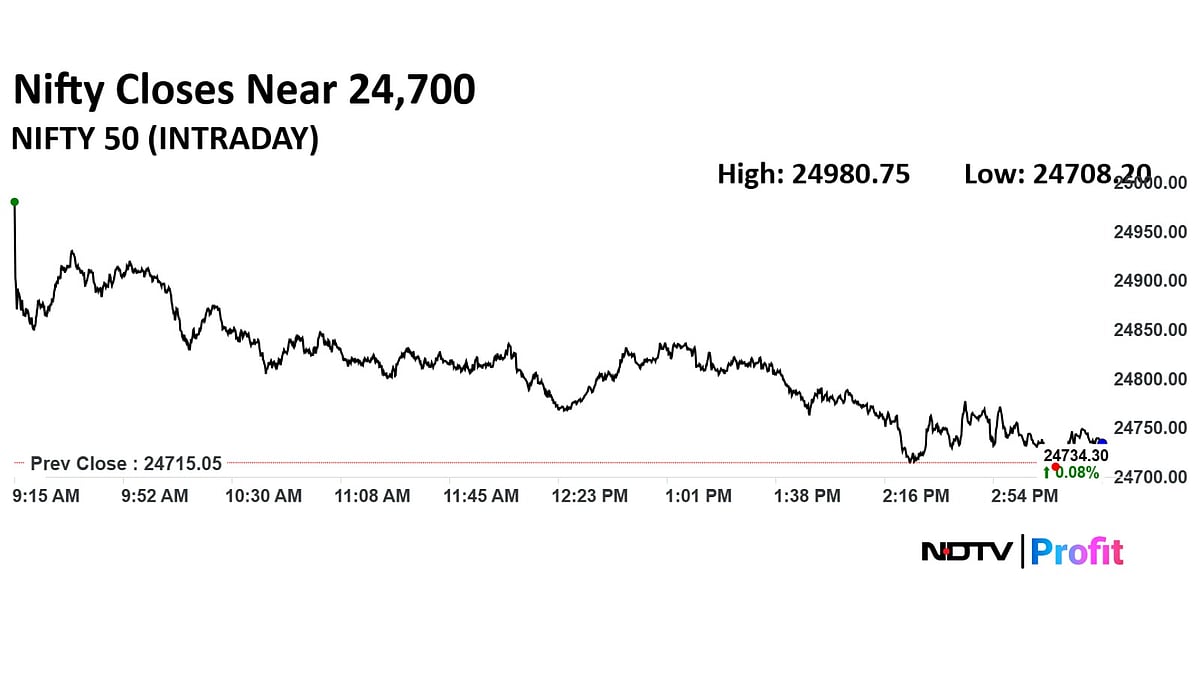 Stock Market Highlights: Nifty Erases Day's Gains To End Nearly Flat As GST Cheer Fades Out, Sensex Up 0.19%