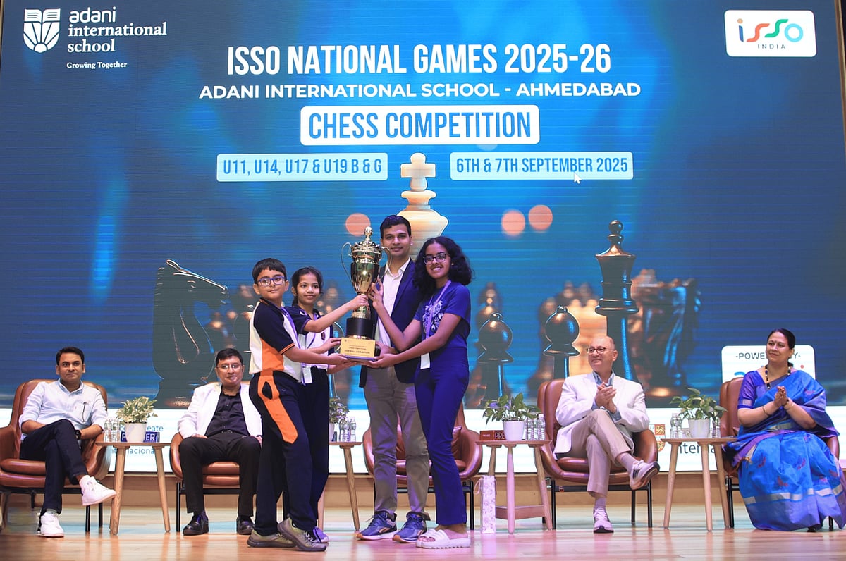 Adani International School Hosts ISSO National Games Chess Competition