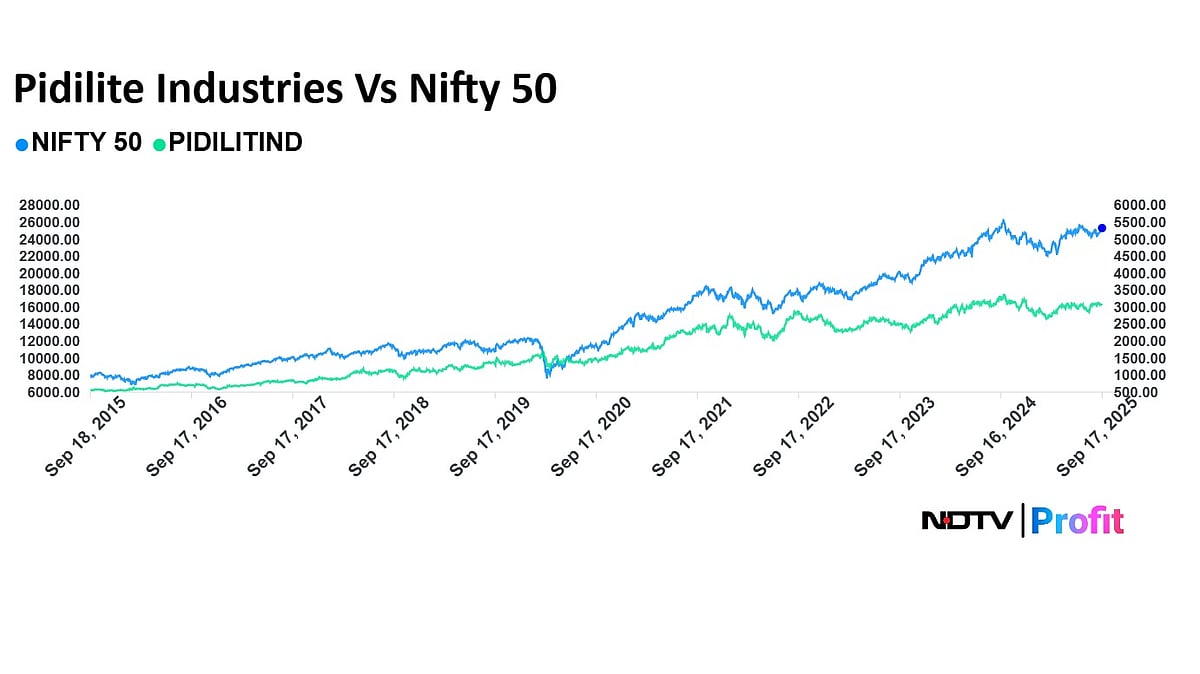 India’s Most Reliable Stocks: HDFC Bank, Pidilite Deliver Consistent Annual Returns For A Decade