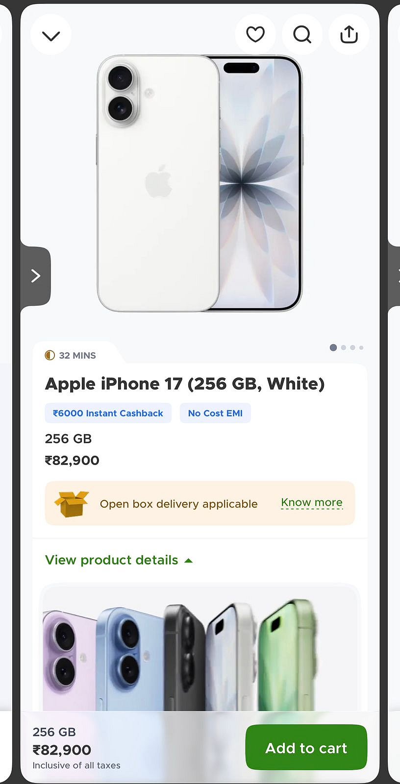 <div class="paragraphs"><p>iPhone 17 now available on BlinkIt (Photo: NDTV Profit)</p></div>