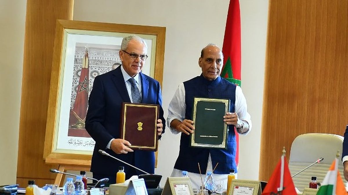 India, Morocco Ink Defence Pact; Agree On Expanding Cooperation In Maritime Security, Counter-Terrorism