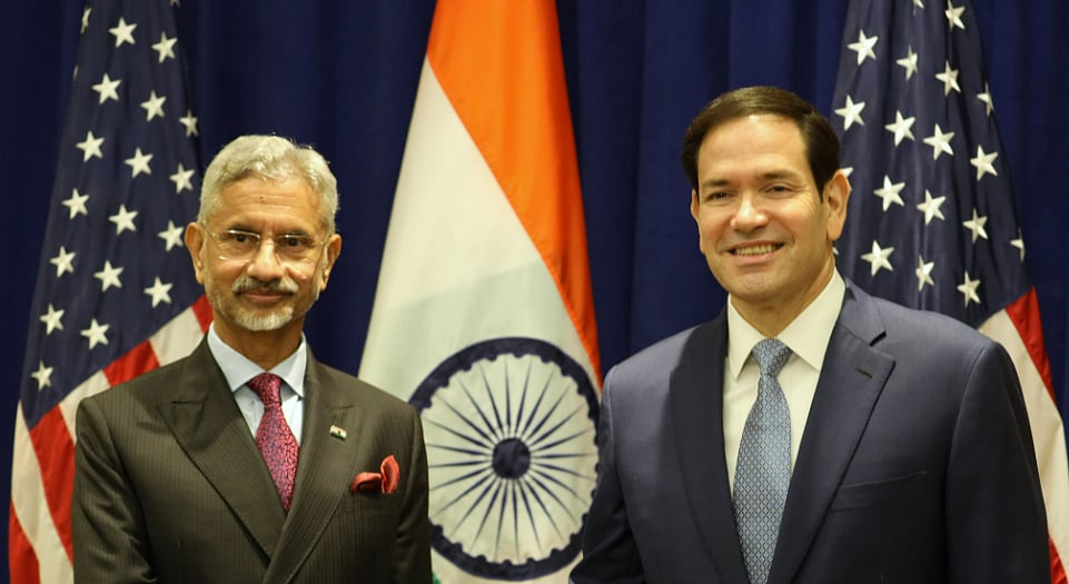 <div class="paragraphs"><p>Rubio hints at tariff relief for India, presses Europe on Russia sanctions. (Photo: X/@DrSJaishankar)</p></div>