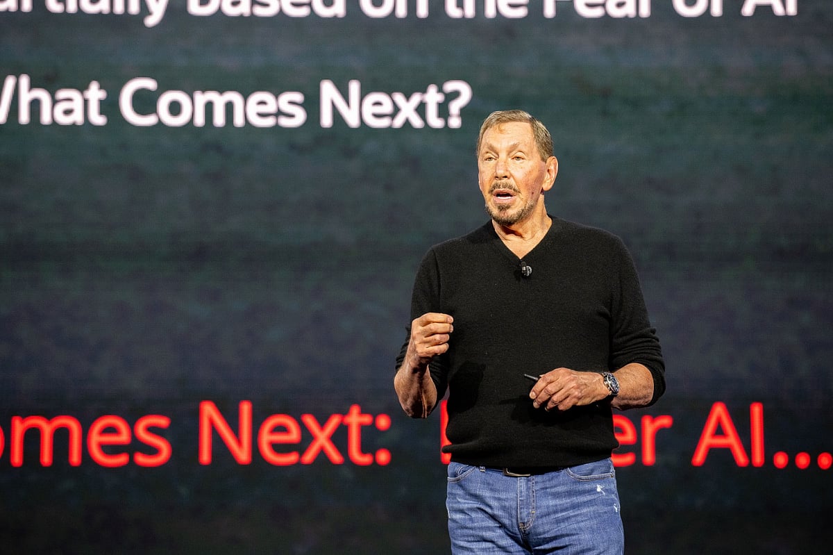 Oracle Founder Larry Ellison's $368 Billion Fortune Puts 95% Giving Pledge In Spotlight