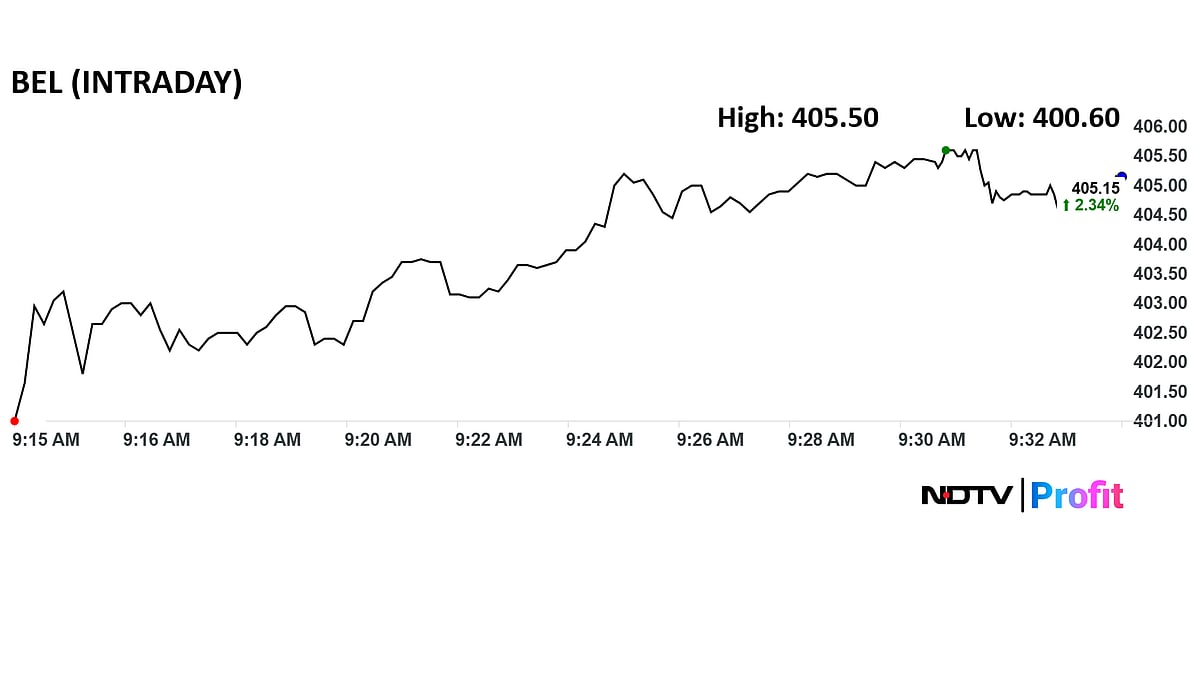 Bharat Electronics Shares Gain After Rs 30,000-Crore Missile Deal; Motilal Oswal Sees 24% Upside