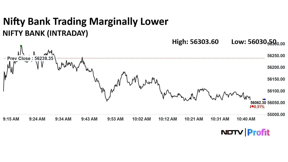 Stock Market News Live: Nifty Above 25,100, Sensex Trades Flat; Titan Top Gainer, Vodafone Idea In Focus 