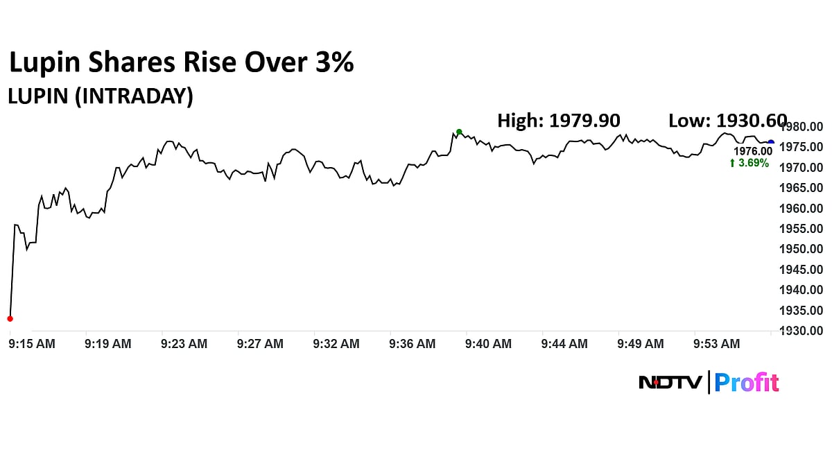 Lupin Share Price Rise After Plans To Invest $250 Million In Florida Facility