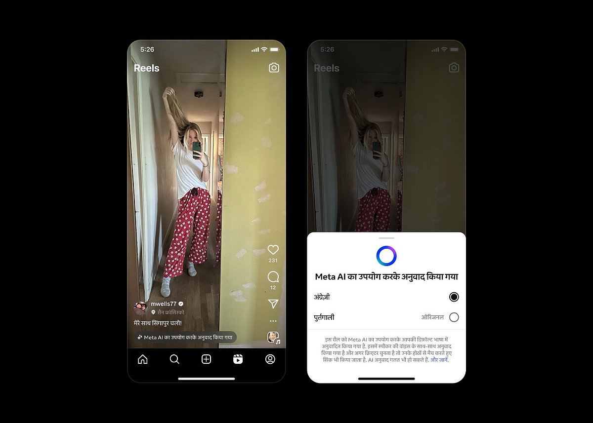 Here’s How Meta AI Will Dub Your Reels In Hindi On Instagram, Facebook