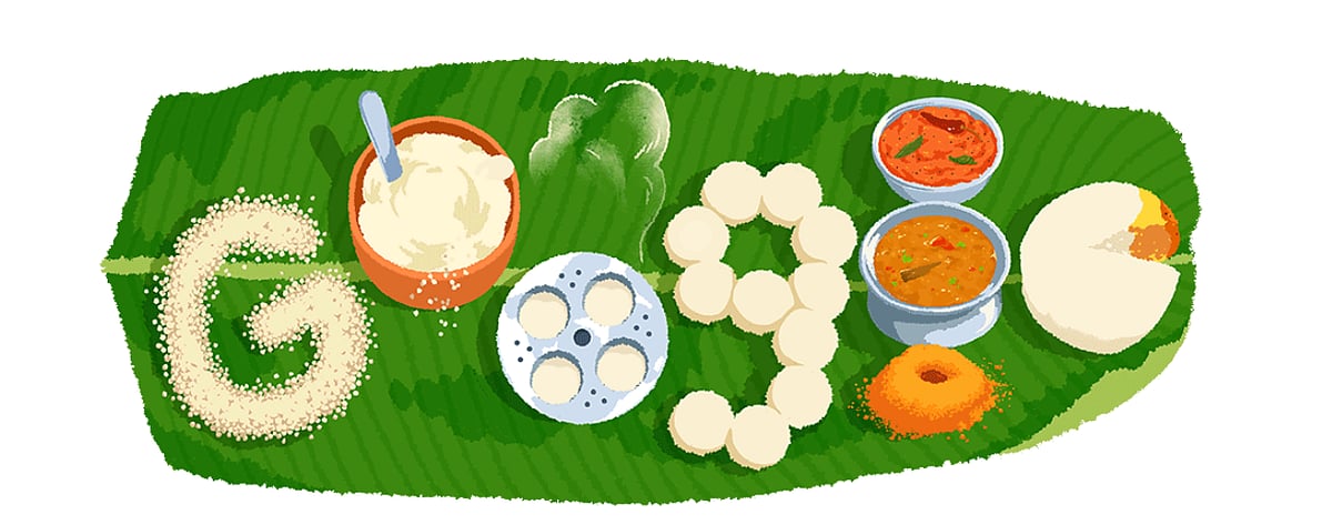 <div class="paragraphs"><p>Google India's homepage today featured a special Doodle titled 'Celebrating Idli'. (Photo/Google Doodle)</p></div>