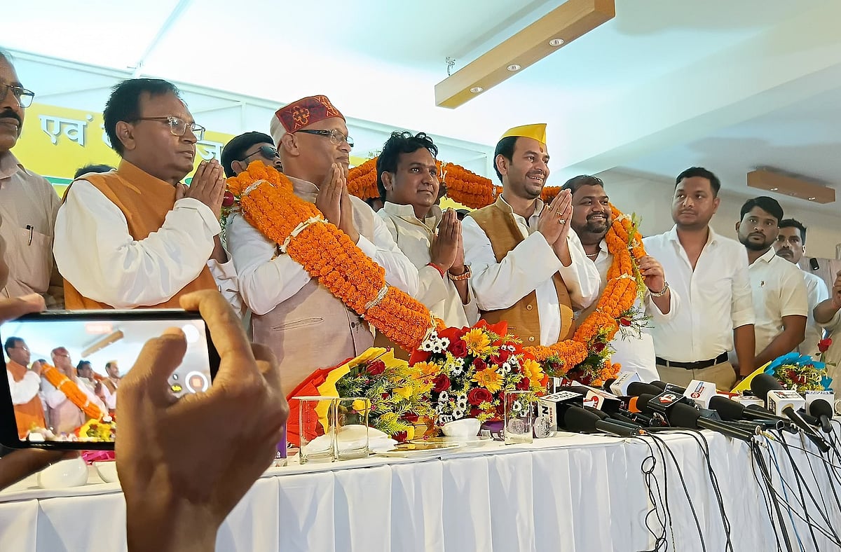 <div class="paragraphs"><p>Tej Pratap Yadav formed a coalition with five regional parties. (Image: X profile)</p></div>
