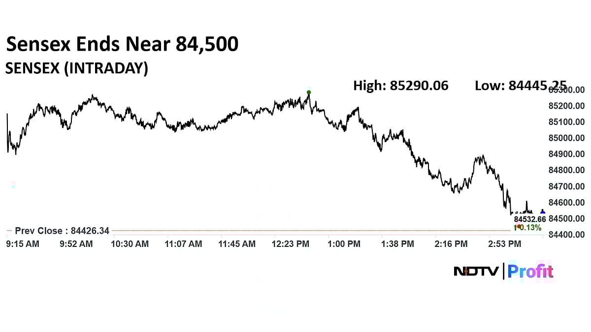 Stock Market Today: D-Street Erases Gains As Sensex Ends 770 Points Lower From Day's High, Nifty Below 26,000
