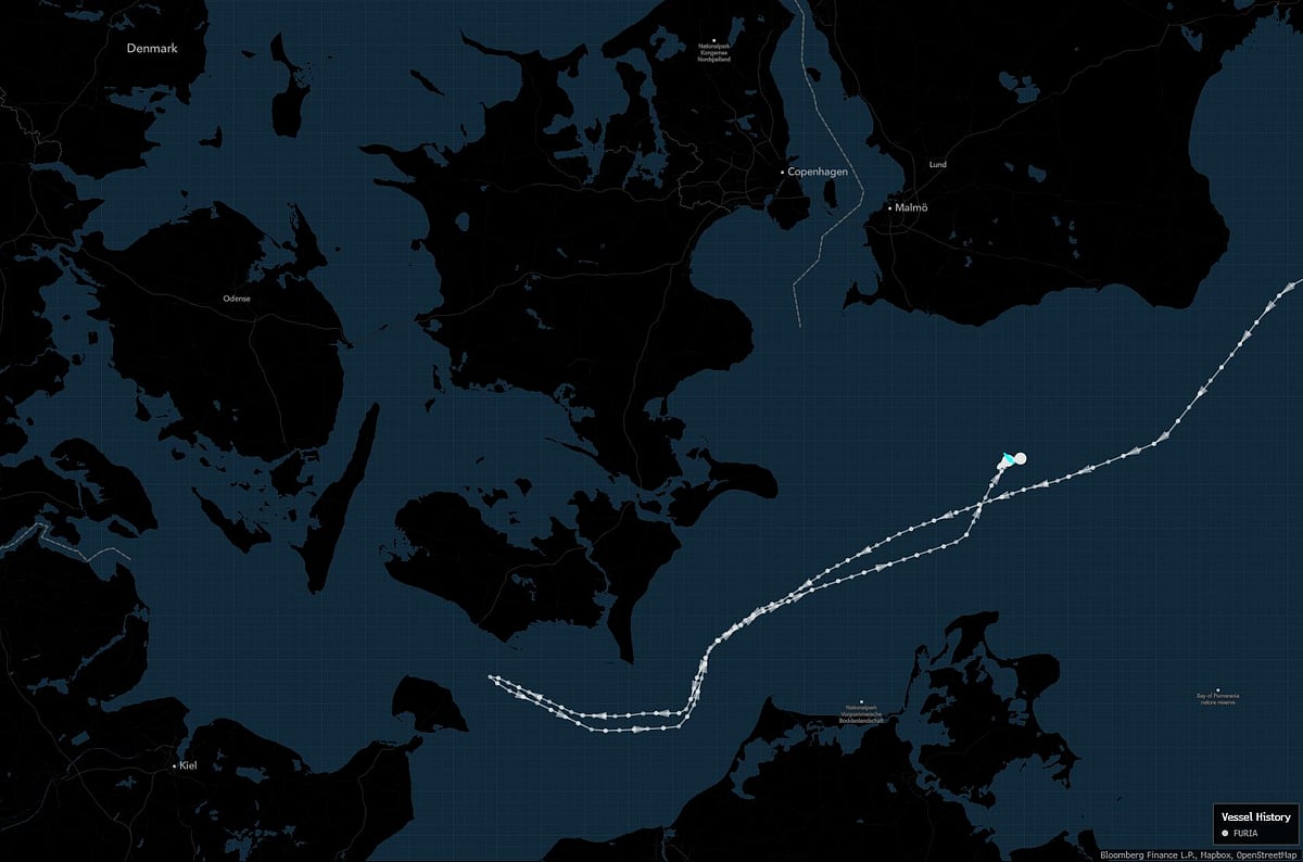 India-Bound Tanker With Russian Crude U-Turns In Baltic Sea
