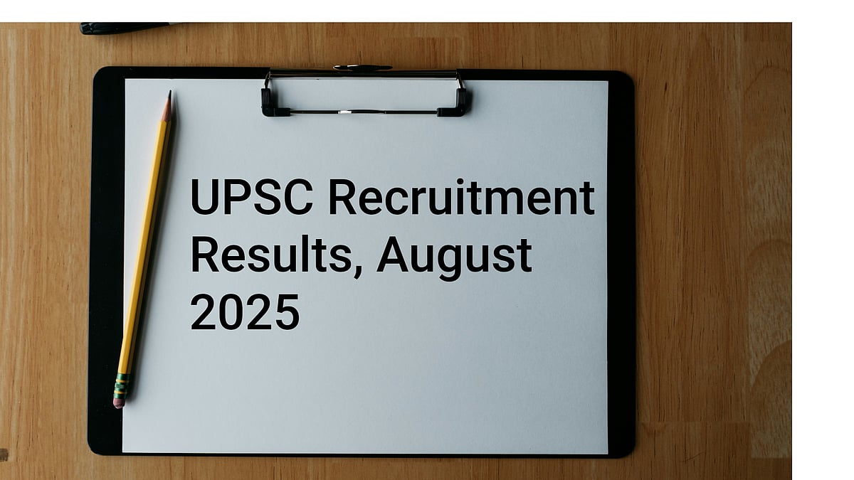 UPSC's Recruitment Results For August 2025 Released; Direct Link Of Candidates' Names Here