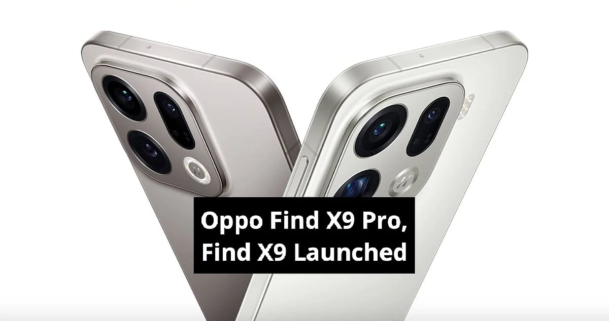 <div class="paragraphs"><p>The Oppo Find X9 Pro and Find X9 made their global debut at a hardware event in Barcelona, Spain. A look at their&nbsp;prices, specs, and features. (Source: Oppo)</p></div>