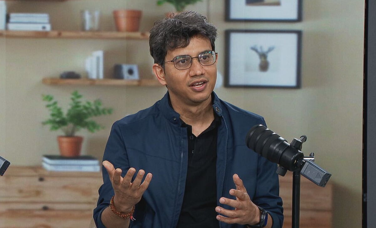 <div class="paragraphs"><p>Lalit Keshrean alumnus of IIT Bombay, is one of the founders of Groww. (Image: NDTV Profit)</p></div>