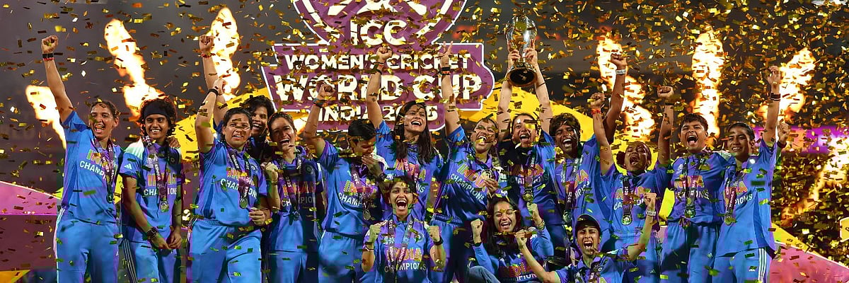 India’s Golden Women Shine In World Cup Glory At DY Patil Stadium