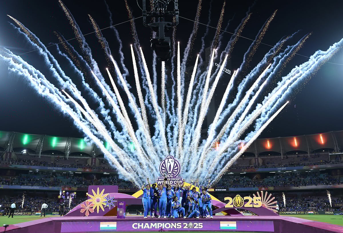 In Pictures: India’s Golden Girls Shine In World Cup Glory At DY Patil Stadium