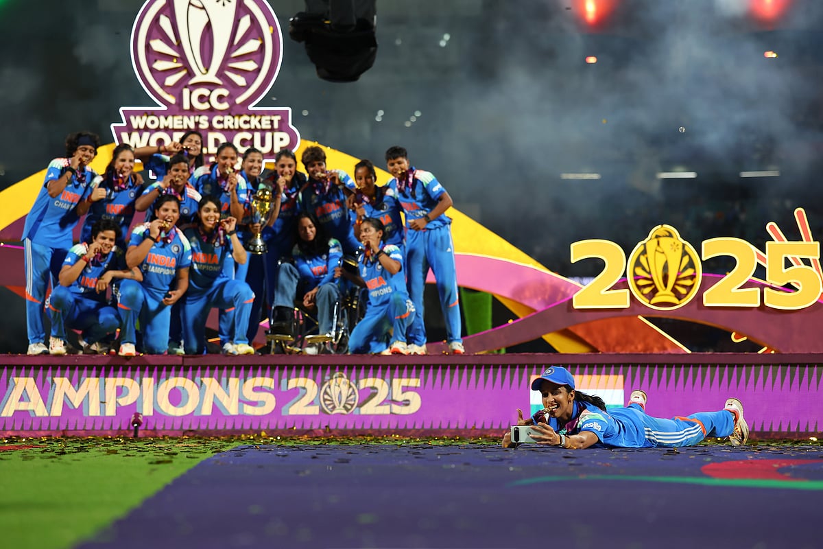 In Pictures: India’s Golden Girls Shine In World Cup Glory At DY Patil Stadium