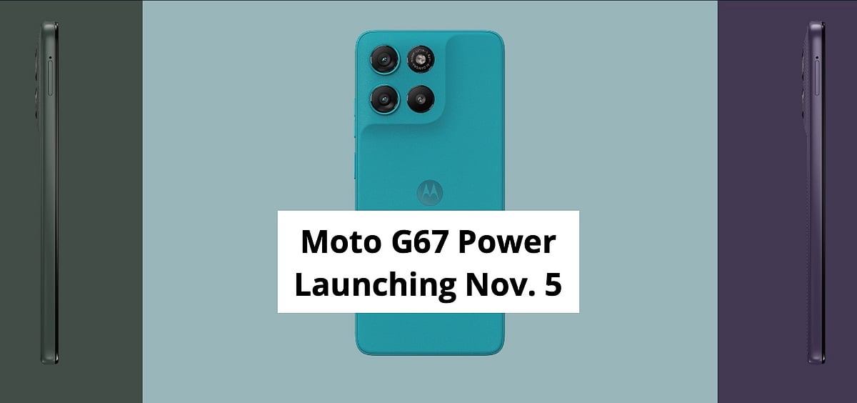 Moto G67 Power Launching Nov. 5  Check Confirmed Camera, Battery, Chipset, Display, Storage Specs