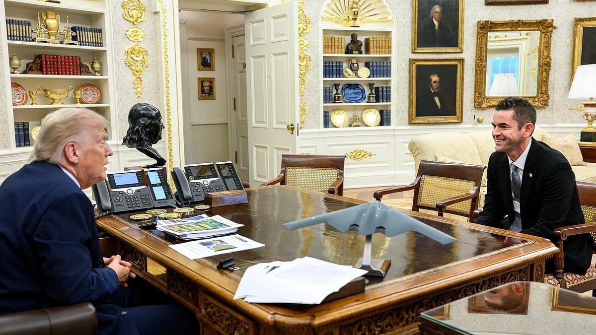 <div class="paragraphs"><p>Jared Isaacman with US President Donald Trump at White House. (Photo:&nbsp;Jared Isaacman/X)</p></div>