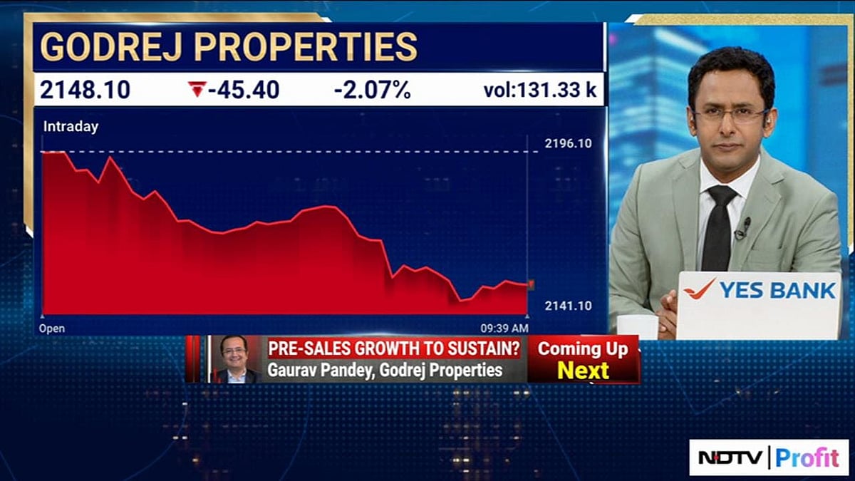 'Not Really Changing Guidance Yet': Godrej Properties CEO & MD
