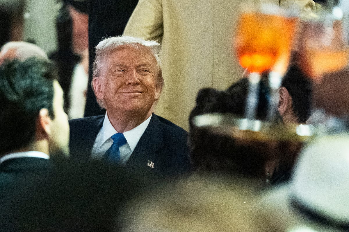 <div class="paragraphs"><p>President Donald Trump joins a Mar-a-Lago Halloween party in Palm Beach, Fla. on Friday, Oct. 31, 2025. (Photo: AP/PTI)</p></div>