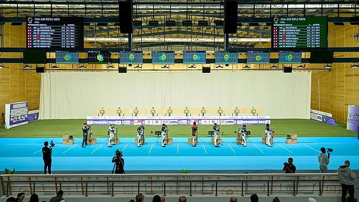 <div class="paragraphs"><p>Indian shooter Samrat Rana clinches men's 10m air pistol gold at ISSF World Championships in Cairo (Representational. Image: International Shooting Sport Federation website)</p></div>