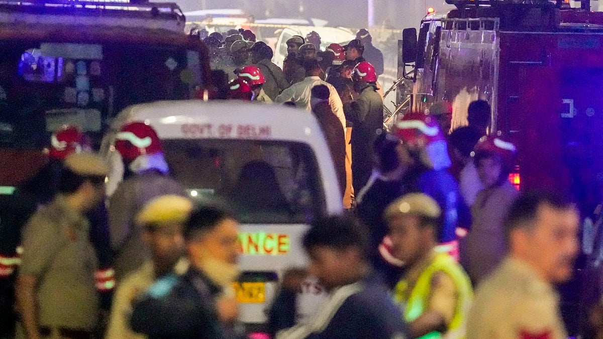 <div class="paragraphs"><p> The blast took place on a day a massive haul of 2,900 kg of explosives was found just 50 km from the capital, in neighbouring Faridabad in Haryana. (Source: PTI)</p></div>