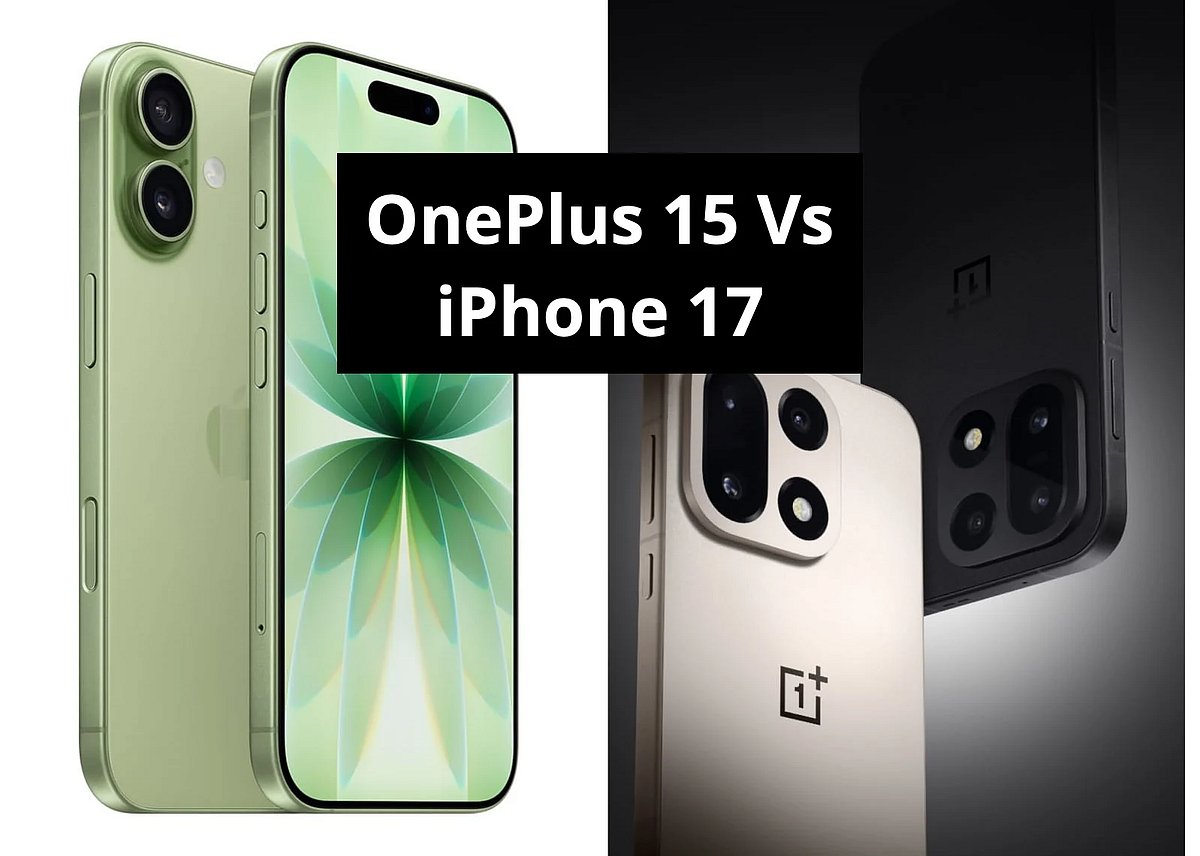 <div class="paragraphs"><p>OnePlus 15 and Apple iPhone 17 compared basis their specs, features, and price.</p></div>