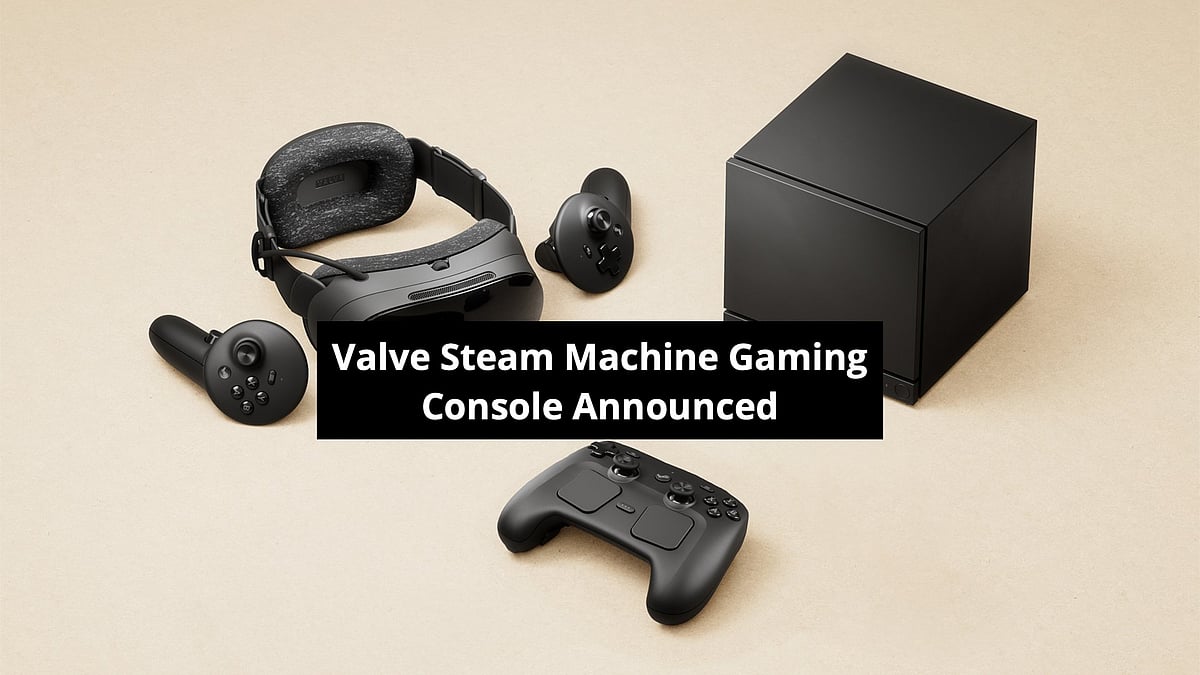 <div class="paragraphs"><p>Valve has announced&nbsp;three hardware releases: the Steam Machine console, Frame VR headset, and redesigned Steam Controller. (Source: Valve/X)</p></div>