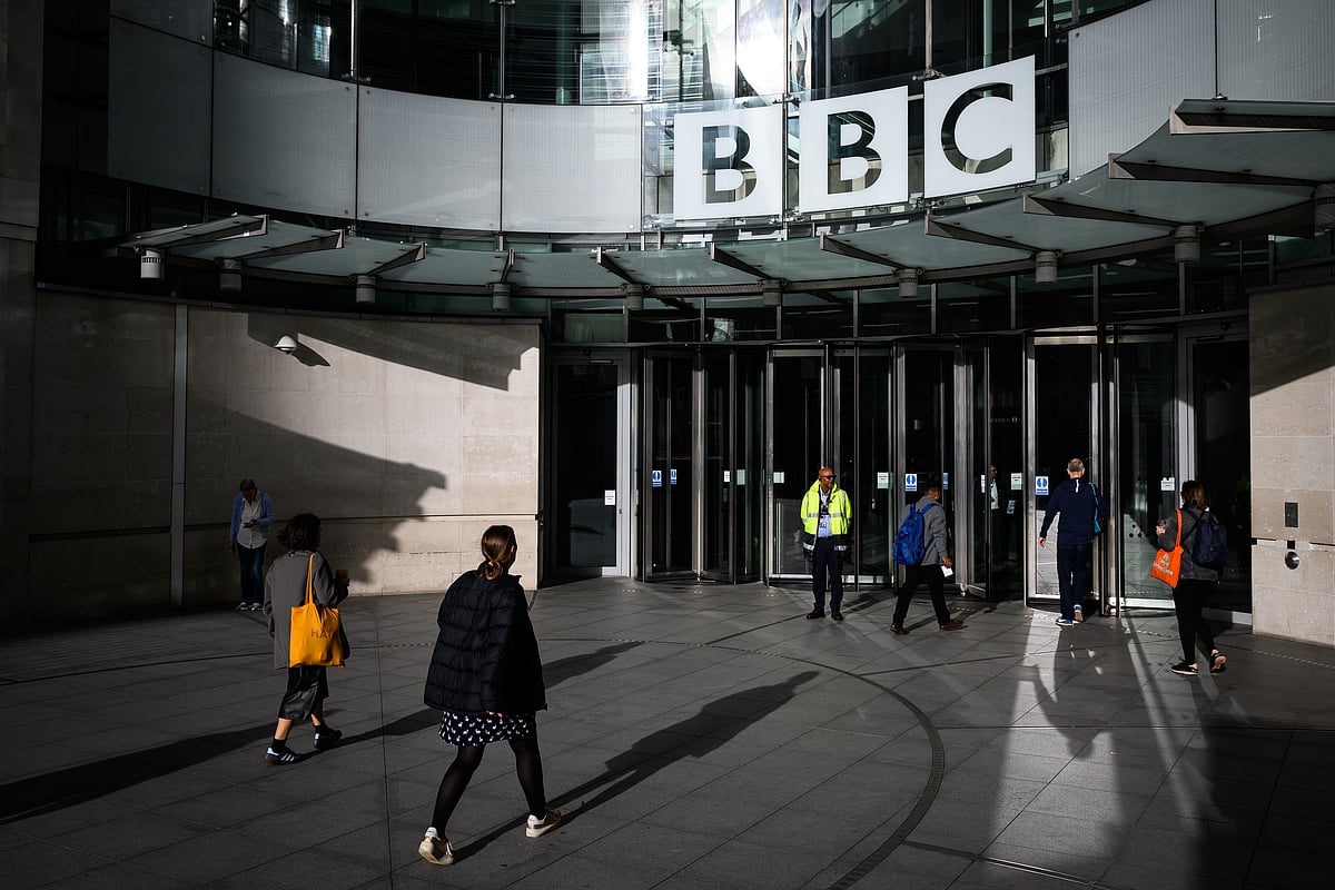 <div class="paragraphs"><p>“While the BBC sincerely regrets the manner in which the video clip was edited, we strongly disagree there is a basis for a defamation claim,” the broadcaster said in a statement.&nbsp; (Photo credit: Leon Neal/Bloomberg)</p></div>