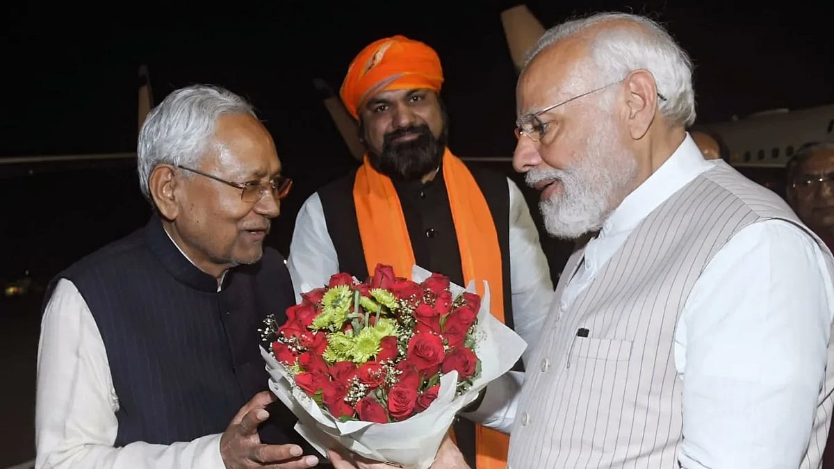 <div class="paragraphs"><p>Nitish Kumar and Narendra Modi. (Photo: JD(U)'s X account)</p></div>