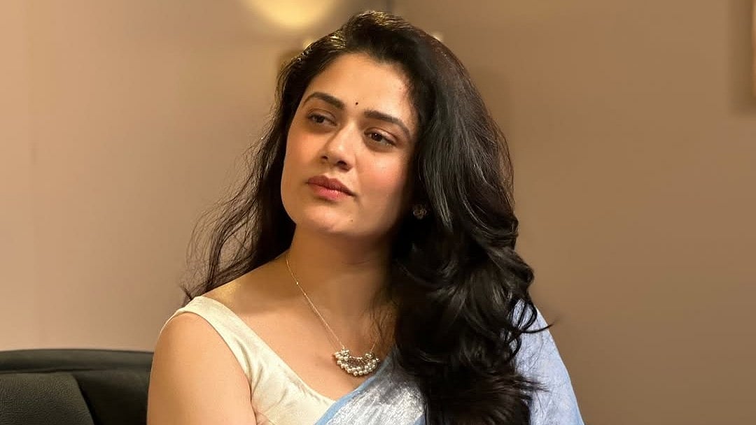 <div class="paragraphs"><p>The photo is a still from an interview on a Hindi YouTube channel, The Lallantop, where the Jawan actor showcased her radiant charm and effortless style. (Photo: Girija Oak/Instagram)</p></div>