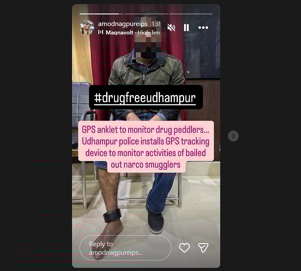 <div class="paragraphs"><p>Photo posted on Instagram by Udhampur SSP, Amod Ashok Nagpure</p></div>