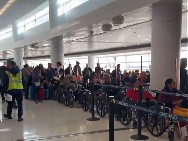 <div class="paragraphs"><p>Kiran Mazumdar-Shaw suggested imposing hefty fees for wheelchair service to curb the alleged misuse. (Photo: X/@zmx8067)</p></div>