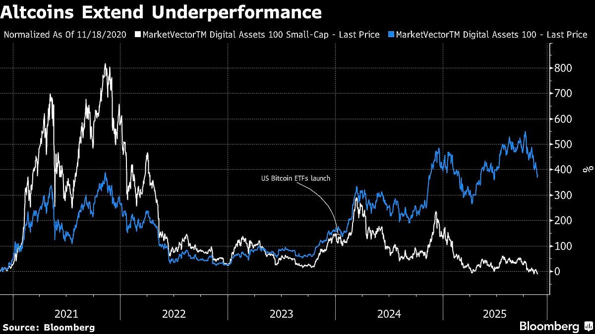 Crypto's Riskiest Tokens Plummet To Pandemic-Era Levels