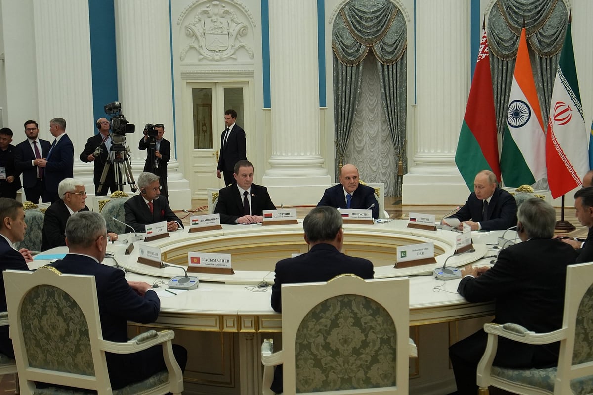 <div class="paragraphs"><p>Jaishankar is in Moscow to attend the Shanghai Cooperation Organisation (SCO) Heads of State Council meeting. (Image: Jaishankar/ X)</p></div>