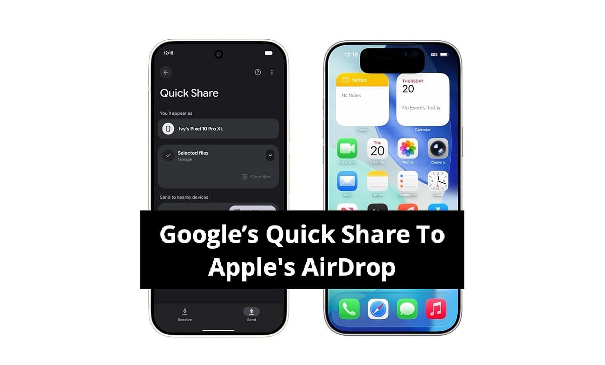 <div class="paragraphs"><p>Google has announced that its Quick Share feature on the new Pixel 10 series can now directly connect with Apple’s AirDrop. (Source: Google)</p></div>