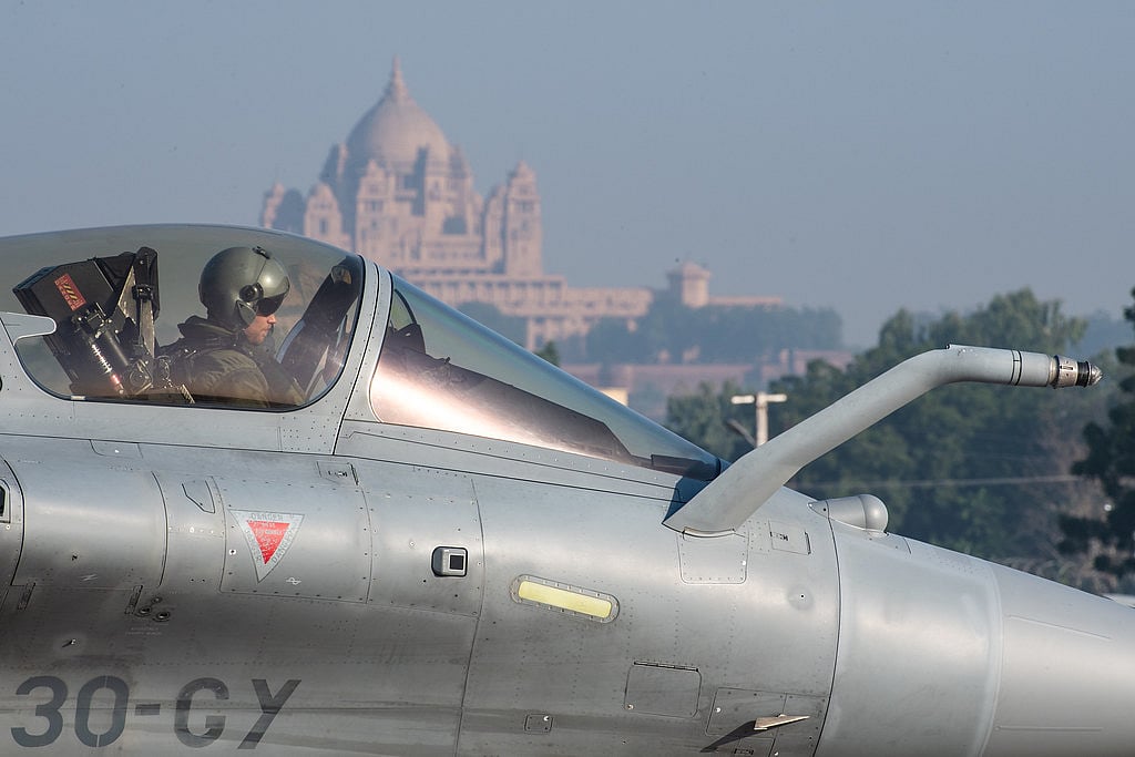 <div class="paragraphs"><p>A snap of France's Rafale fighter aircraft, which India bought from France back in 2016. (Photo credit:&nbsp;Morgane Valle/Ambassade De France En Inde's India and France photo exhibition collection)</p></div>
