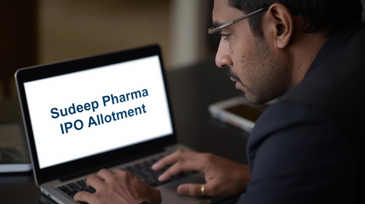 Sudeep Pharma IPO Allotment