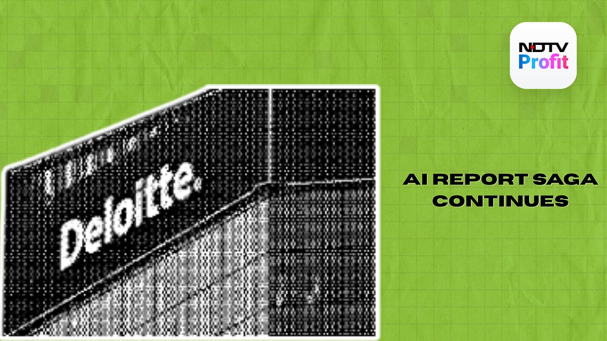 <div class="paragraphs"><p>AI Again? Deloitte Draws Flak For $1.6-Million Canadian Healthcare Report, Weeks After Row In Australia (Image: NDTV Profit)</p></div>