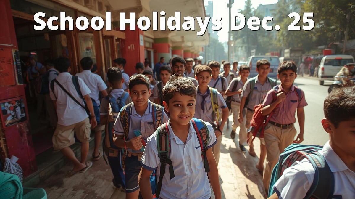 School Holidays In December
