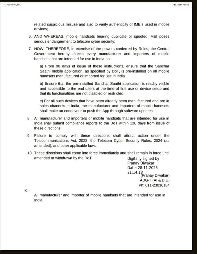 <div class="paragraphs"><p>The point 7(b) of the DoT circular dated Nov. 28.</p></div>