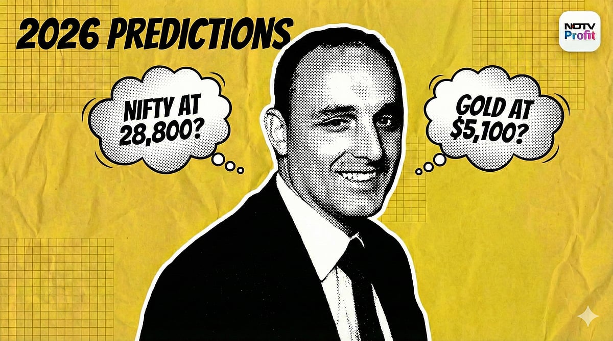 Nifty Could Reach 28,800 Next Year, Gold To Hit $5,100, Says CLSA's Laurence Balanco